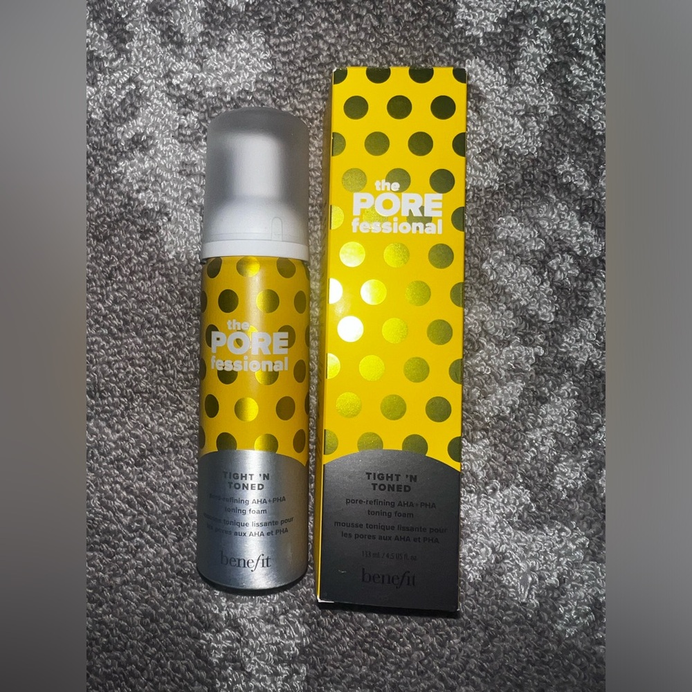 Benefit Pore-refining AHA+PHA Toning foam✨